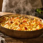 Gratin de pommes de terre, poireaux et carottes : fondant, doré au four et très facile à préparer
