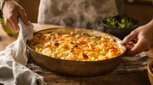 Gratin de pommes de terre, poireaux et carottes : fondant, doré au four et très facile à préparer