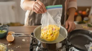 « Je ne salis plus jamais ma poêle » : j’ai adopté cette méthode pour faire une omelette