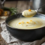 « Une de mes soupes préférées » : mon velouté blanc fondant, plein de goût et bon pour la santé